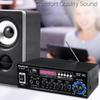 SUNBUCK AV-660BT BT5.0 Sound Amplifier Home Car Theater Audio Amplifier 110V/220V Support EQ FM SD USB 2 Mic AK370 12V Amp