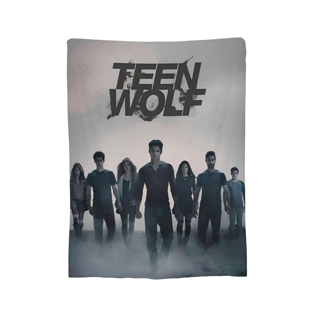 Teen Wolf  Blanket Coral Fleece Plush Movies Super Warm Throw Blanket for Airplane Travel Bedroom Quilt