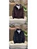 2024 Men's Fashionable Windproof Hooded Cotton Jacket – Thick, Loose, and Stylish for Autumn/Winter