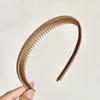 1/4Pcs Women Hair Hoop Non-Slip Teeth Plastic Headband Secure Fit Lightweight Washing Face Makeup Hair Hoop Hair Accessories