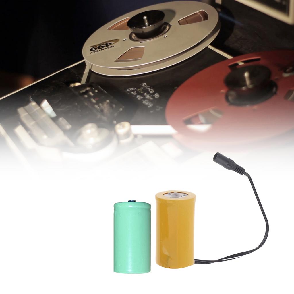 ACPower Supply Adapter LR20 Alkaline D Battery Eliminators Cable, Replace 2Pcs 1.5V LR20 D Battery