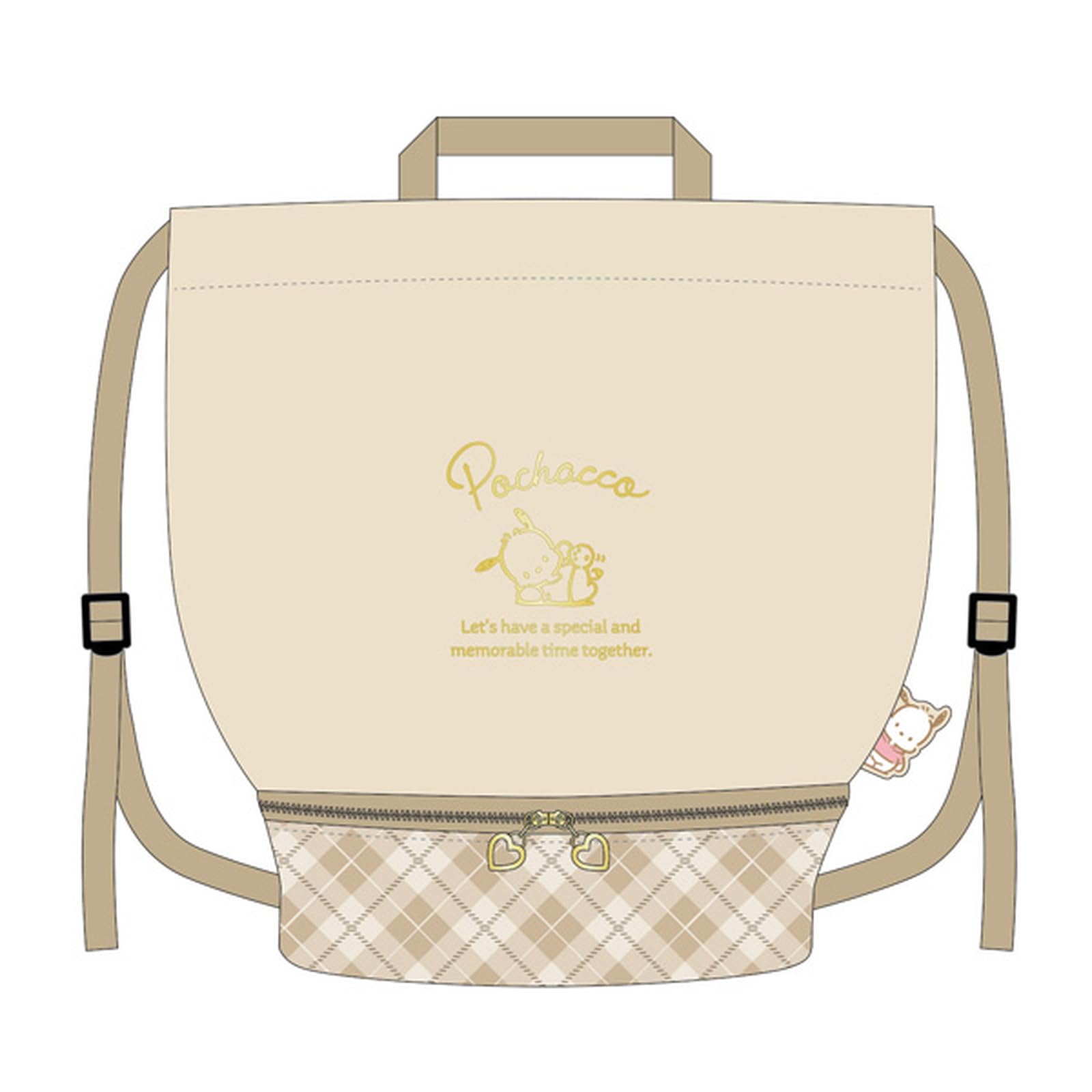 

K Company Sanrio Characters Knapsack Pochacco 2-layer C2NP1-PC