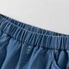 Girls' Sun Protection Cooling Lyocell Denim Cropped Pants