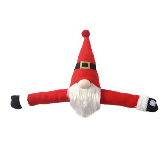 Spona na záclony Trojrozměrný držák Clausů Vnitřní dekorace na záclony Santa na záclony Kravata Elk Sněhulák Tvar