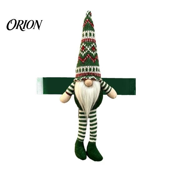 Curtain Buckle for Living Room Christmas Plush Gnome Buckle, Scandinavian Santa Doll Tiebacks, Cute Decor Faceless Dwarf Holdback Fastener Holiday