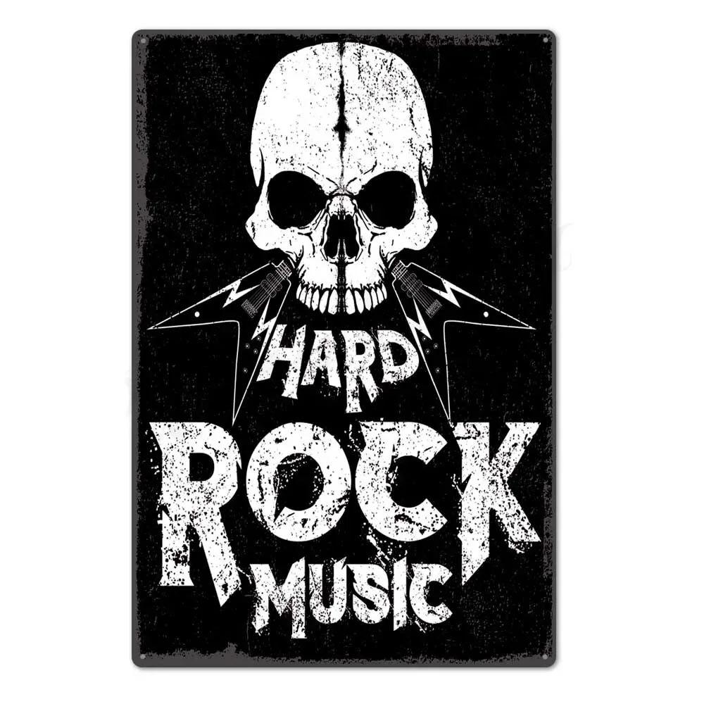 "Let The Music Be Your Master" Music Theme Metal Panel Wall Decor