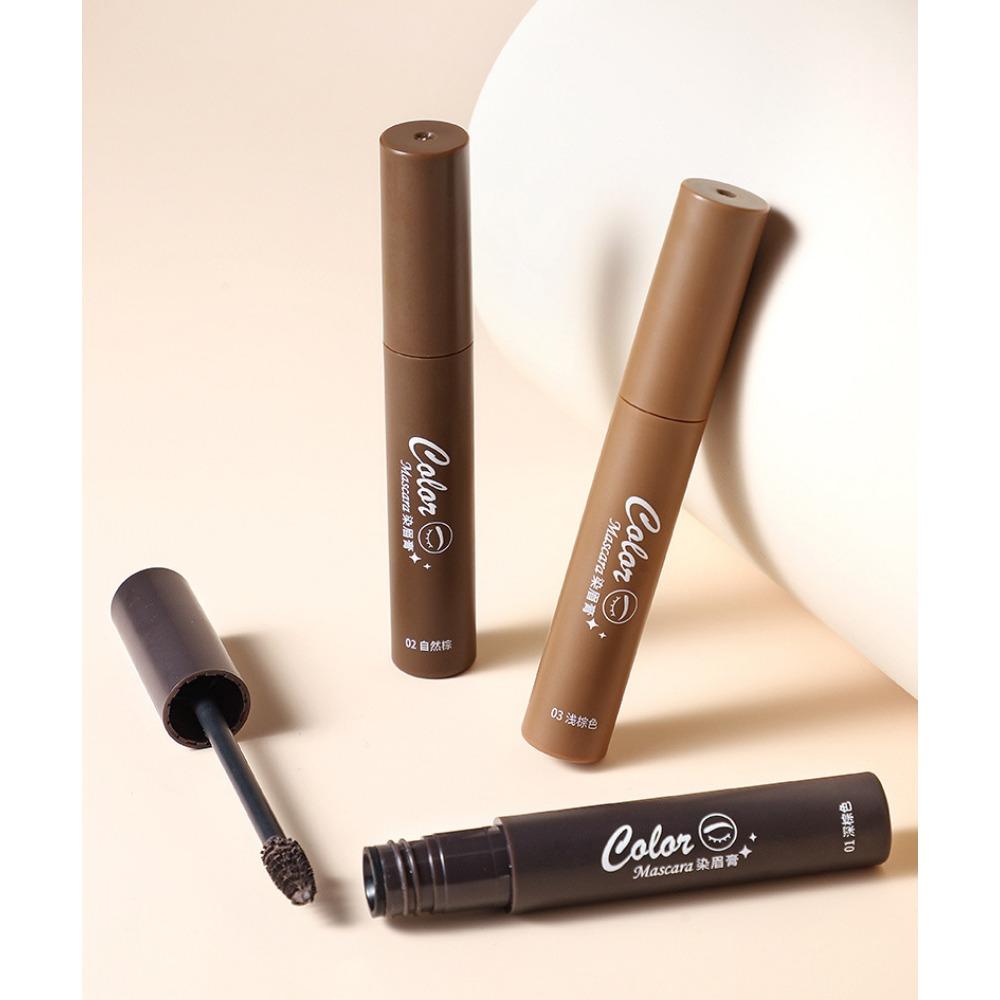 1PC Eyebrow Dye Cream, Makeup Setting Water-resistant and Sweat-resistant, Not Easy To Smudge, with Distinct Roots and Three-dimensional Wild Eyebrows