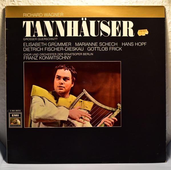 

LP Record RICHARD WAGNER Tannhuser Groer Querschnitt 1C06328512 EMI ELECTROLA Germany Classical Used