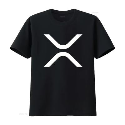 Xrp Crypto Cryptocurrency Blockchain Community T Shirt Coin Vintage Graphic Versatile Fashion Soft Breathable Unisex