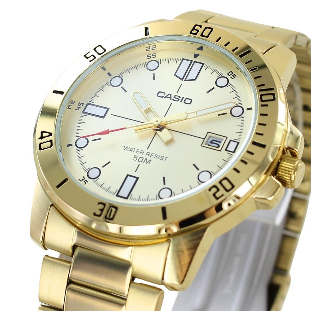 CASIO Standard Stainless with Storage Great for Coming of and Entrance Watch, Men's & Women's, Steel, Gold, Case, Age, Graduation, Ceremony.