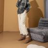 Women's 2025 Winter Rain and Snow Boots - Leather, Fur-Integrated, Warm, Non-Slip, Genuine Leather Short Boots