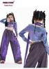 Completo da Danza Iridescente a Maniche Lunghe per Bambina