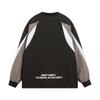 Unisex Streetwear Oversized V-Neck Hoodie With Color-Block Patchwork Design Casual Long Sleeve Pullover Fall
