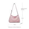 Women's Handbag Solid Color Simple Senior Sense Single Shoulder Crossbody Bag Large Capacity Underarm Work Commuter Tote Large Bag