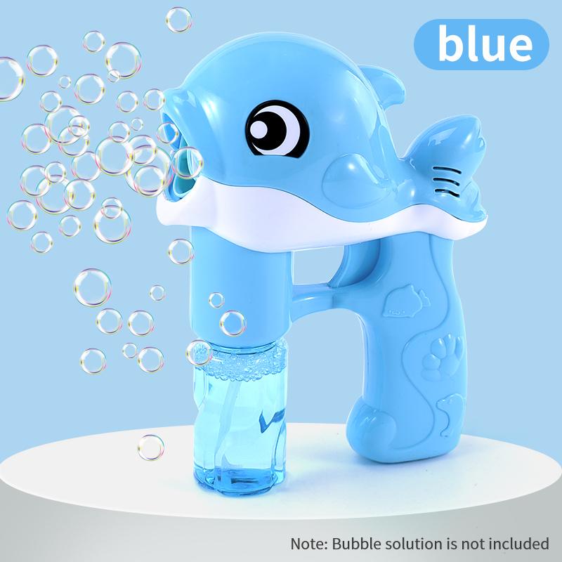 Fully automatic Whale Bubble Gunner holds light music bubble outdoor must-have Boy Girl Christmas Gift Halloween gift