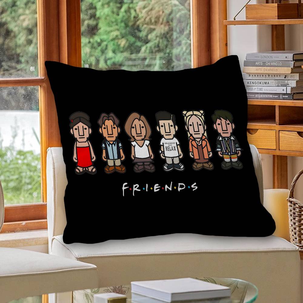 Popular Friends TV Show Pillow Cushion Cover Pillowcase Living Room Sofa Home Decor Customized