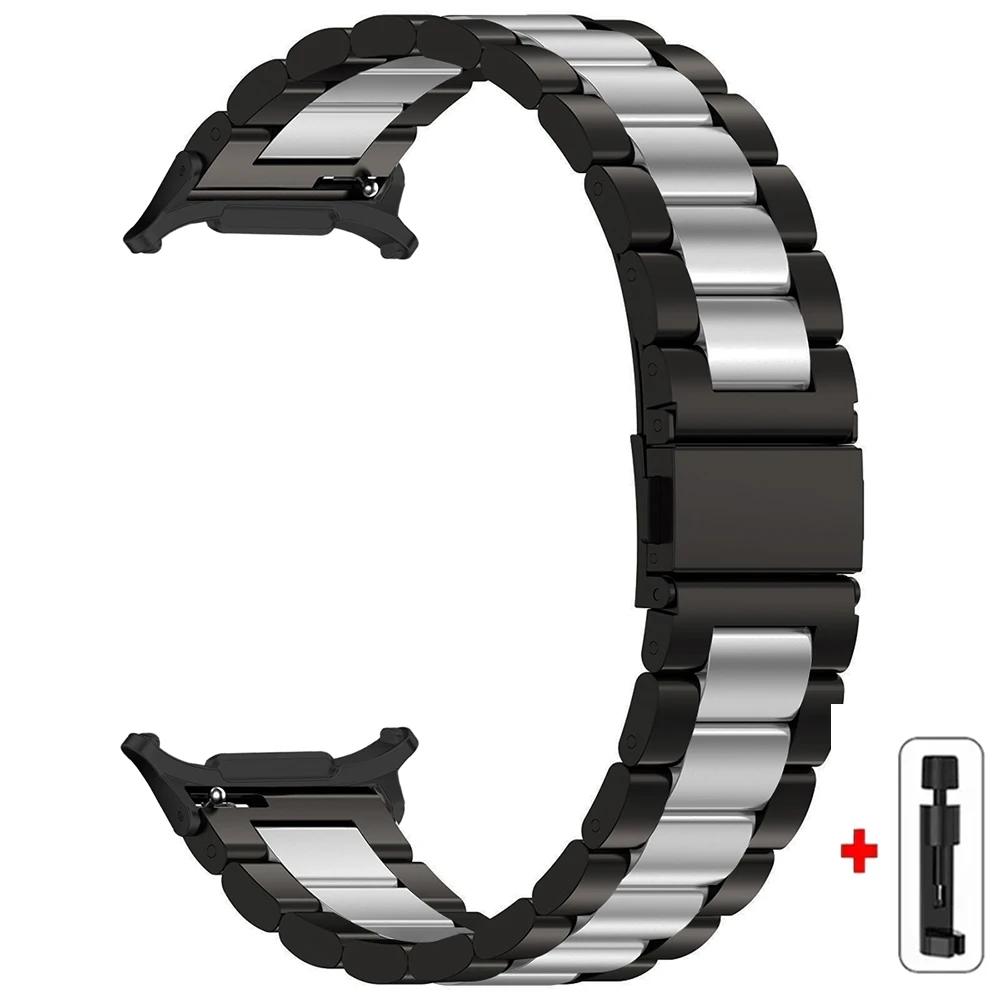 Milanese Stainless Steel Band for Samsung Galaxy Watch Ultra 47mm No Gaps Strap Metal Bracelet Replacement Watchband Accessories