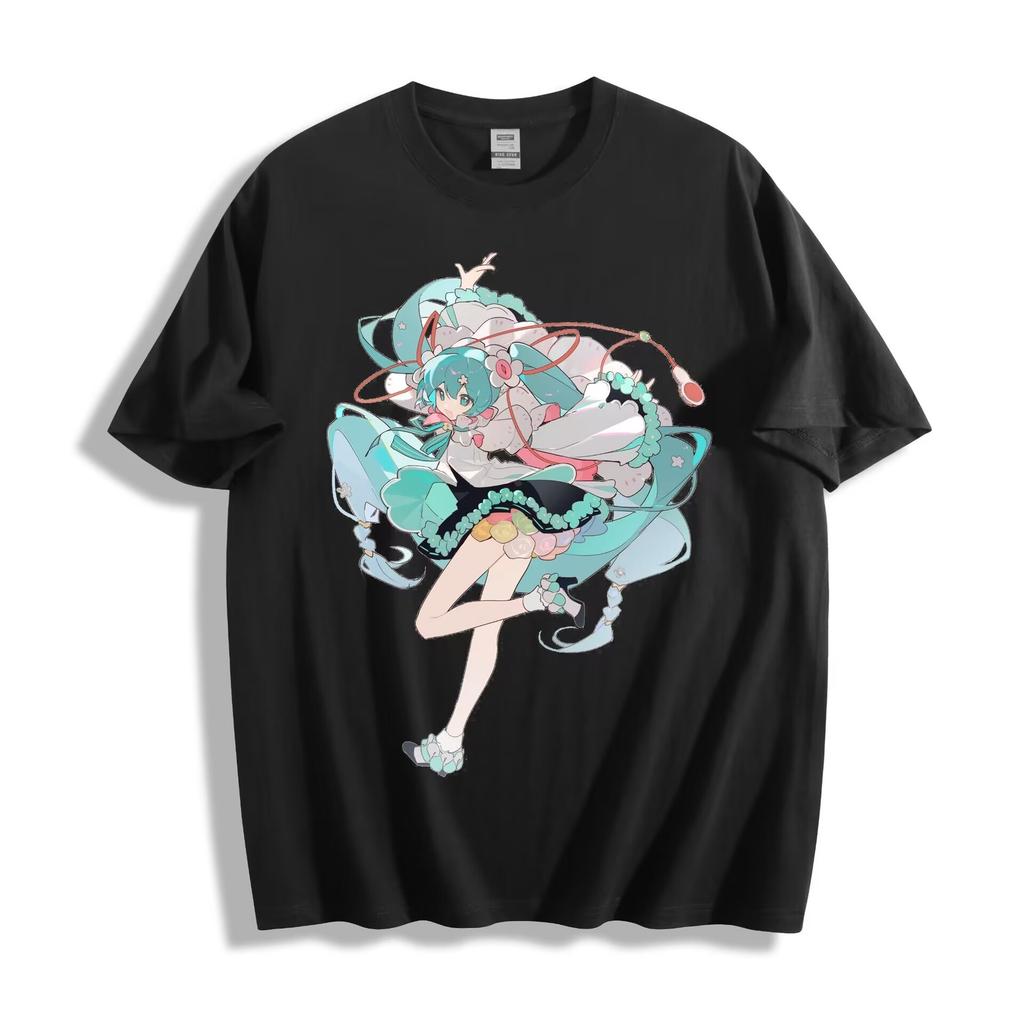 Maglietta Hatsune Miku Abito Grazioso - Maglietta Unisex con Design di Personaggio Anime