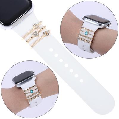 Brooch Nails Diamond Wristbelt Charms Decorative Ring Watch Band Ornament Strap Accessories