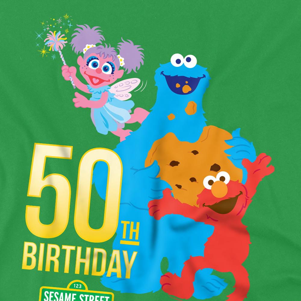 Sesame Street Unisex Adult 50th Birthday T-Shirt
