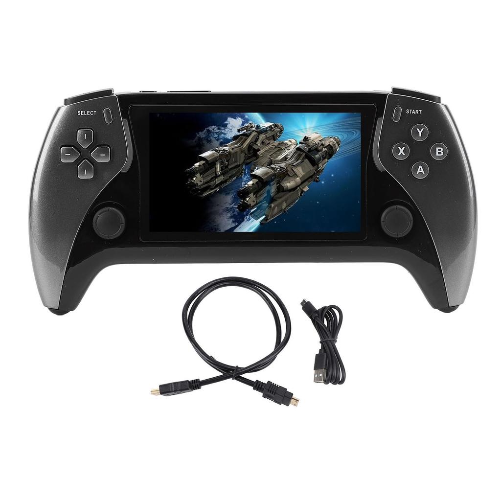 Přenosná retro herní konzole 4,3palcový IPS displej 800x480 Podporuje 11 emulátorů Přenosná herní konzole Podpora externí