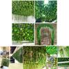 Realistic Artificial Grape Vine Leaves Ceiling Decor Faux Ivy Plants Greenery