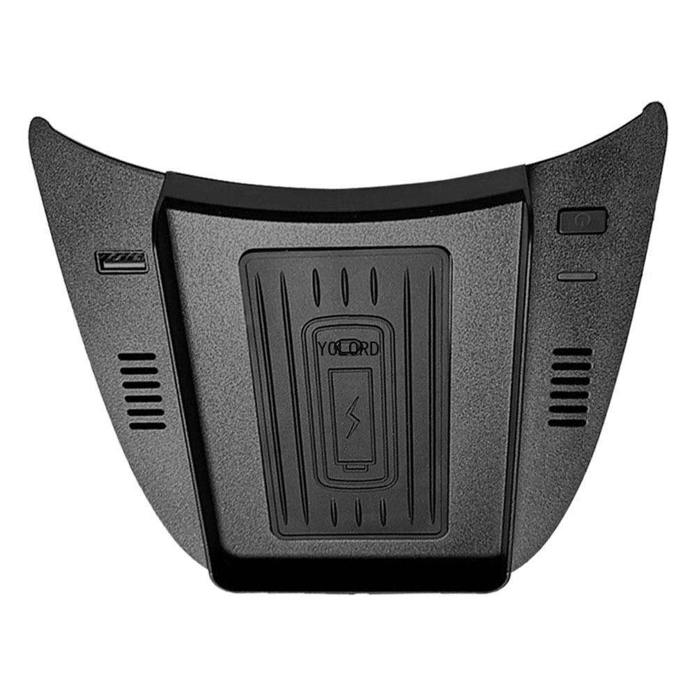 

15 Вт автомобильное беспроводное зарядное устройство коврик для телефона быстрая зарядка для Chevrolet Malibu XL 2016-2022 зарядное устройство подставка аксессуары чёрный