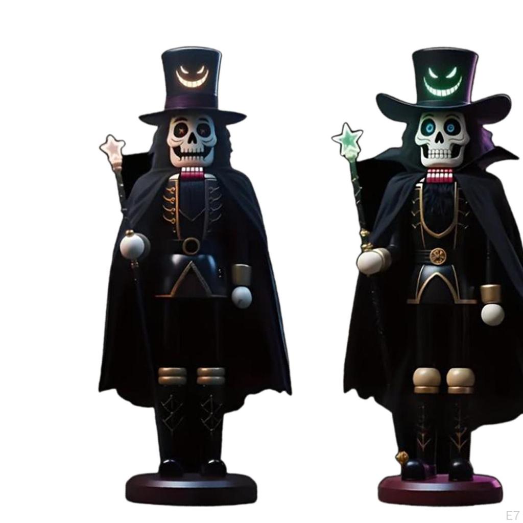 2 Stück Halloween Outdoor Dekorationen Gartenschild, Gartenstecker 2D Flach Horror Gruselig für Garten