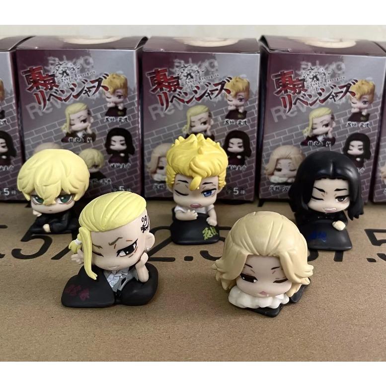 Tokyo Avengers Q Version 5 Sleep Squad, Manjiro Ryugonji, Ornament Doll, Boxed Figure