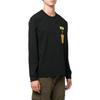Vans Graphic Print Long Sleeve T-Shirt Men Tops Black VN00000VBLK
