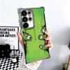 Horror Zombie Skeleton Green Soft Phone Case For Samsung Galaxy S26 Ultra S25 Edge S24 FE S23 Plus S22 S21 + S20 Plating Anti-Fa