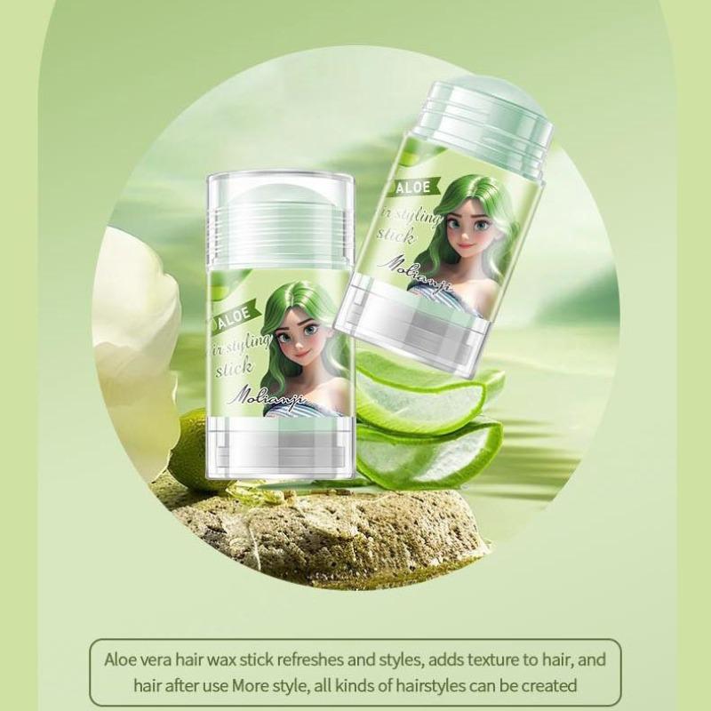 Broken Hair Finishing Cream, Hair Styling Gel, Fixed Anti-frizz Bangs, Hair Wax Stick, A Good Helper for Styling.