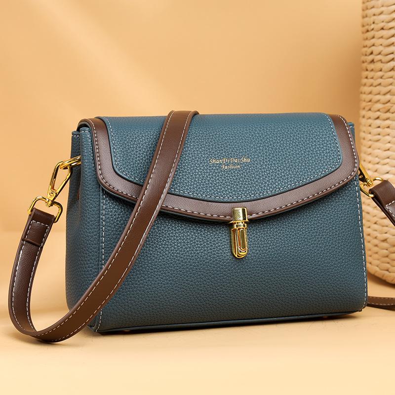 Niche Women'S Bags, Messenger Bags, Small Square Bags, Leather Shoulder Bags, Tide