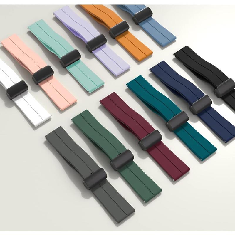 Cinturini Per Samsung Galaxy watch 8/8 classic 46mm 44mm 40mm Sport Braccialetto Magnetico da Polso in Silicone Correa Galaxy watch Ultra band