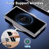 Transparent Glitter Magnetic Phone Case for Samsung Galaxy Z Fold8 Ultra Shockproof for Magsafe Axis Protection Slim Fit Cover