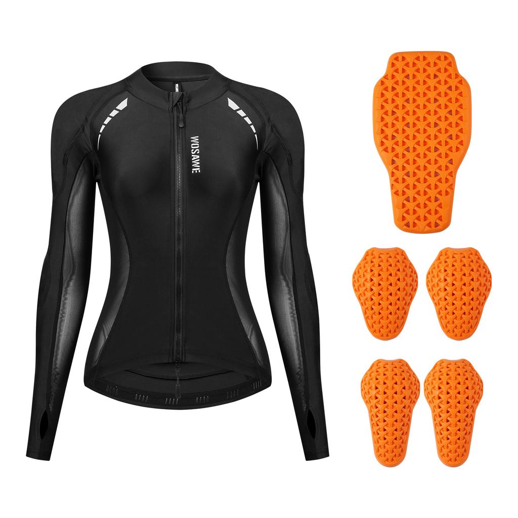 Womens Motorcycle Jacket with Armor CE2 Certified Protection High Visibility Mesh Riding Jacket for Women Mesh Motorcycle Jacket Armored Jacket