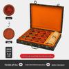 Solid Wood Chinese Chess Set with Folding Board