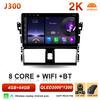 Android 16 Car Radio Carplay For Toyota Yaris Vios 2014 2015 2016 Multimedia Player 2k Touch Screen Bluetooth GPS Navigation DVD