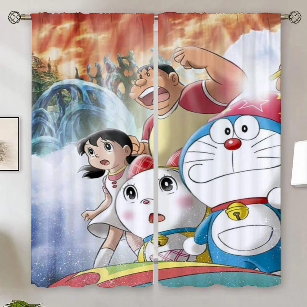 D-Doraemons Luksusowe Zasłony do Salonu dla Salonu 2 Eleganckie Sztuki Tanie Rzeczy z Darmową Wysyłką do Domu Zasłona Prysznicowa
