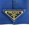 PRADA Canapa mini Tote Bag denim blue Women B2439G Used