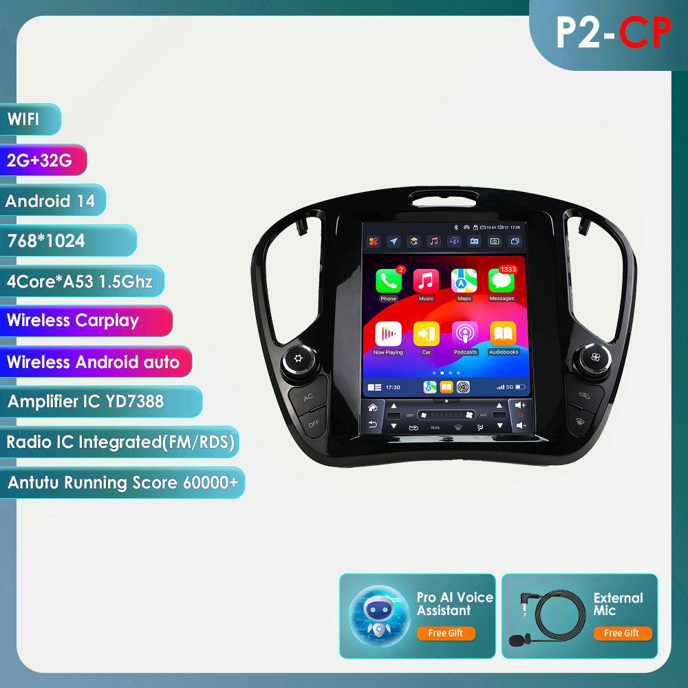 Ossuret 9.7 AI Android Car Radio Multimedia Video Player Intelligent  Auto Stereo 4G for Nissan Juke 2011-2018 for Infiniti ESQ 2014-2019 GPS Carplay