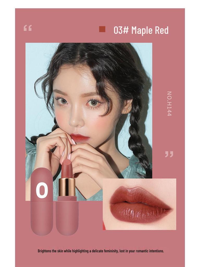 Hengfang Valentine's Day Velvet Matte Lipstick Set - Mini Capsule Maruko Niche Brand