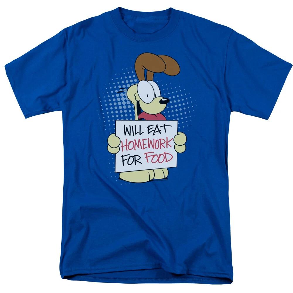 Garfield  Will Eat Homework  T-Shirt - to 5X L