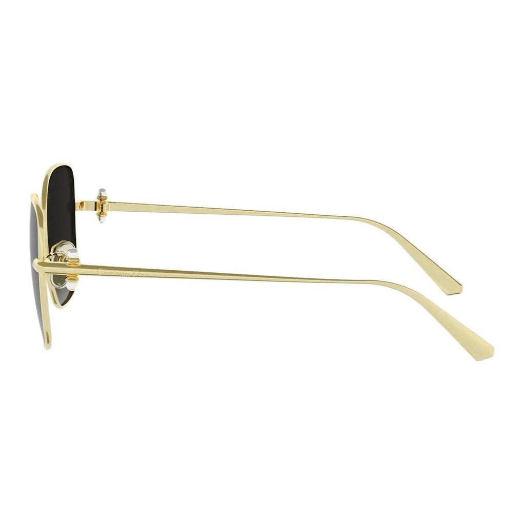 Dior Exquisite Fashion Metal Irregular Shape Sunglasses Unisex sunglasses Gold DIORTRIBALES-S1U-B0A1