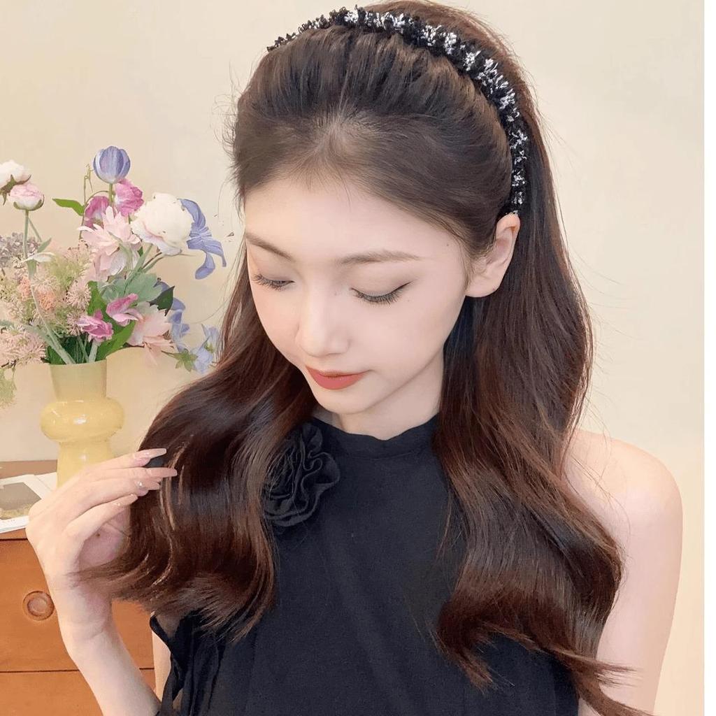 Braided Wave Non-Slip Headband for Face Washing - Elegant Hair Accessory for Women