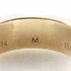 LOUIS VUITTON Berg Nanogram Ring M00214 Pink gold Plated Gold #6.6(US Size) 5.4g Women Used