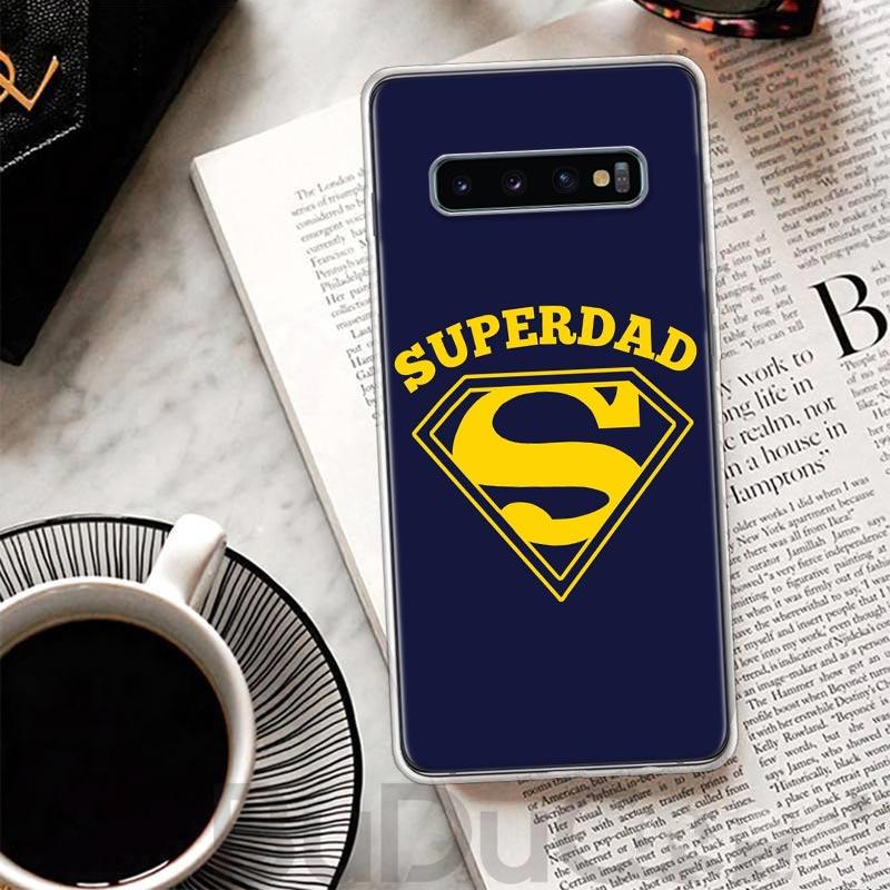 

Love Super MOM DAD Cover For Samsung Galaxy S23 S22 S24 S25 Ultra Phone Case S21 Plus S20 FE S10 + S25Ultra Print Fundas S23 S22 Samsung S25 Plus