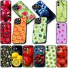 Soft Cover for OPPO A38 A18 A17 A40 A60 A80 A16 A78 A79 A54 A55 A57 4G 5G Coque Phone Case Cherry Strawberry Fruit Summer
