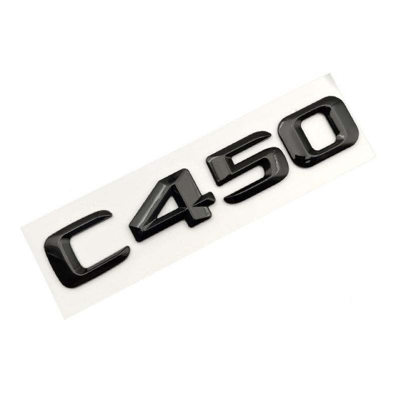 

C200 C220 C250 C300 C350 C400 C450 Эмблема автомобиля с буквами Автомобильная наклейка C450