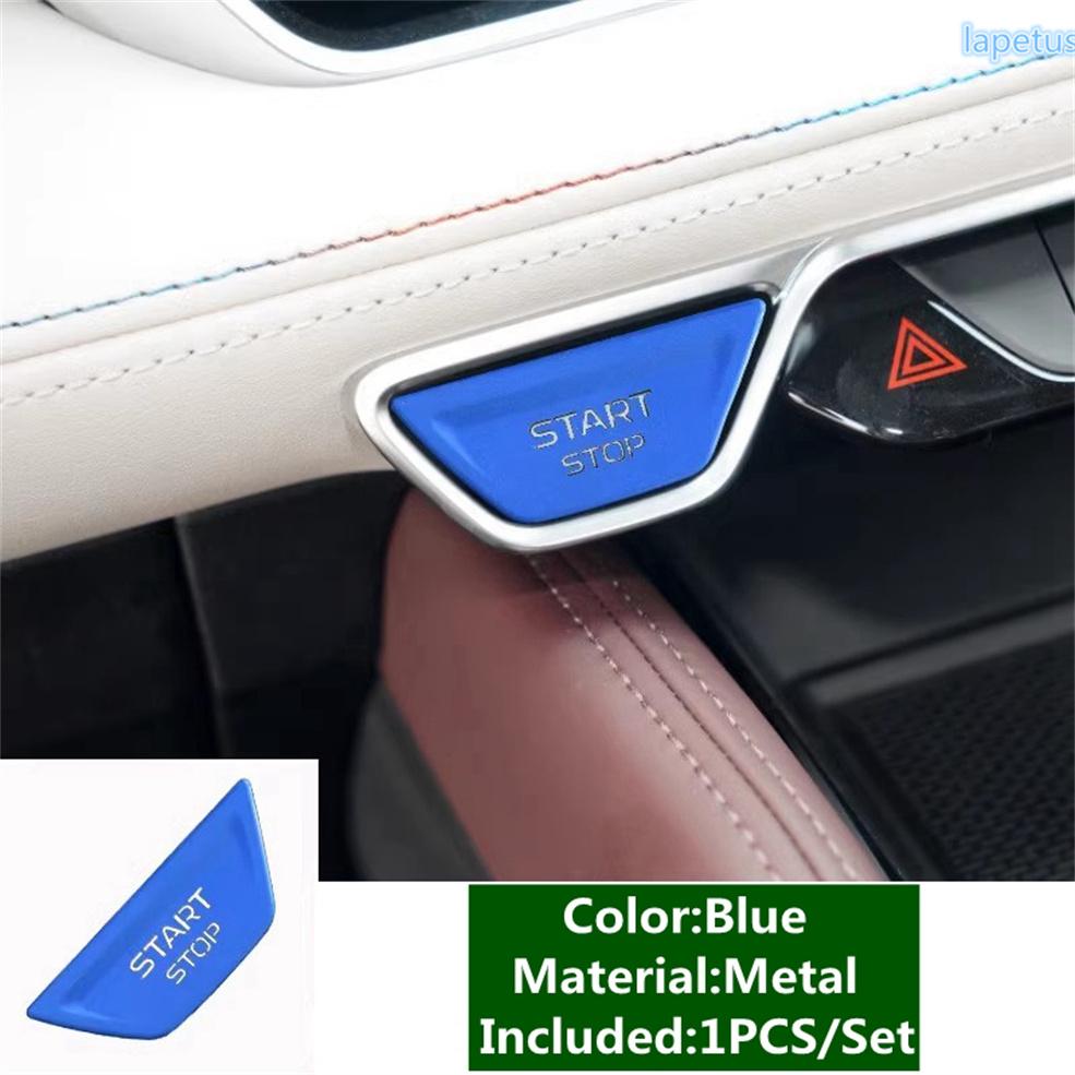 

For Renault Grand Koleos 2024 2025 Car Start Stop Engine / Emergency Warning Light Button / Park Sequin Cover Trim Accessories